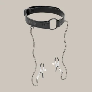 Ring Gag with Adjustable Nipple Clamps