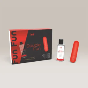 Double Fun – Bullet Vibrator & Strawberry Lubricant Kit