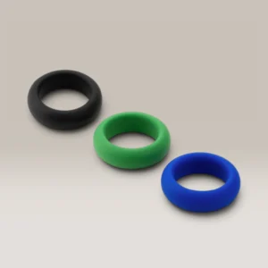 Silicone Ring Set – 3 Silicone Cock Rings