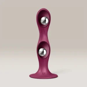 Double Ball-R – Weighted Silicone Dildo with Suction Base