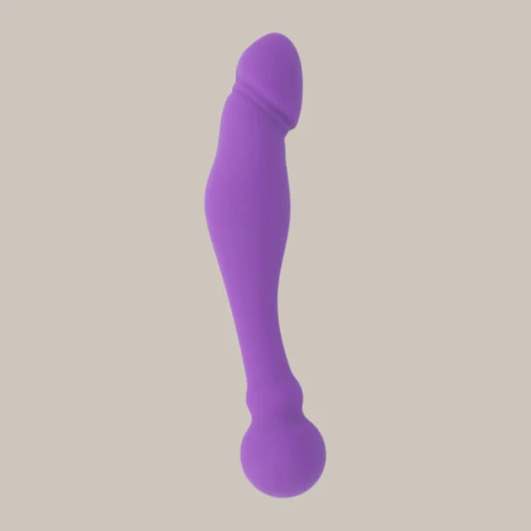 intense rick dual soft silicone dildo lilac